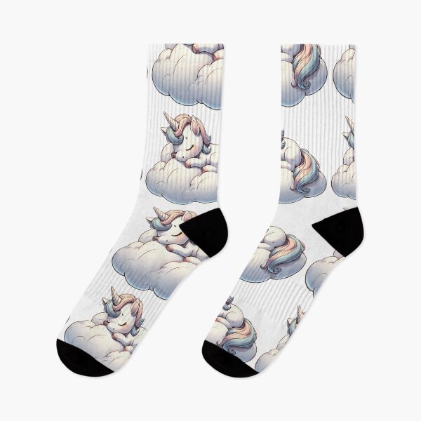 Item preview, Sleeping Unicorn on Cloud – Dreamy Cute Fantasy Design designed and sold by mybunnyparadise.
