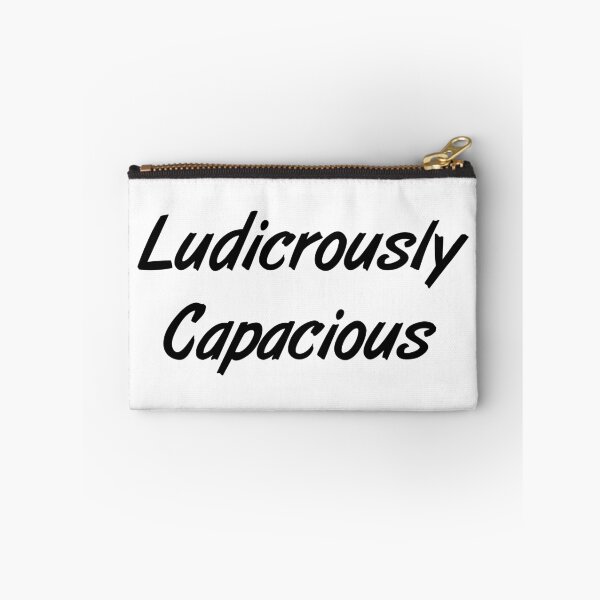 Item preview, Ludicrously Capacious Succession Quote designed and sold by Apex Designs.