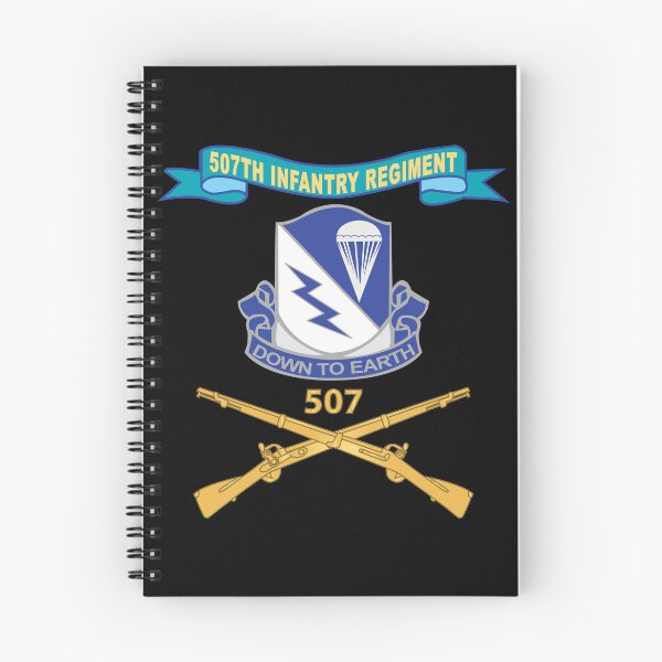 Item preview, Army - 507th Infantry Regiment - DUI w Br - Ribbon w Regiment Number X 300 designed and sold by Military Insignia Products.