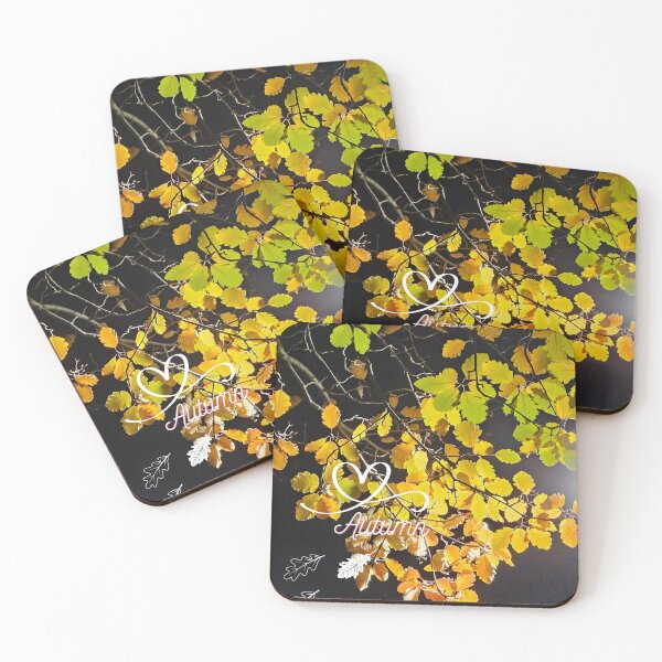 Item preview, I love autumn. A Branch With Autumn Leaves. designed and sold by Dinasshop.
