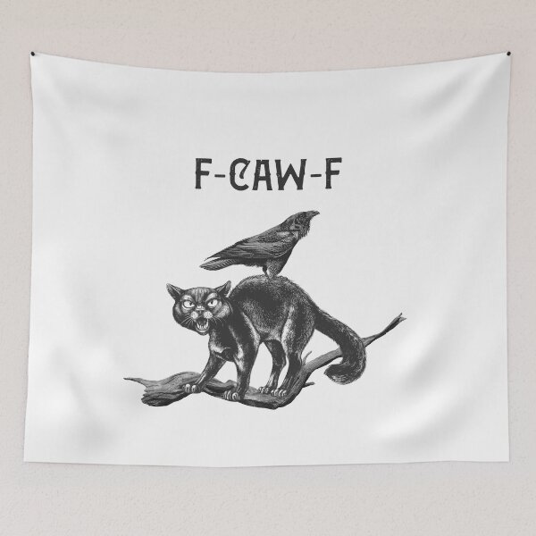 Item preview, F-Caw-F designed and sold by Whisker Me This.
