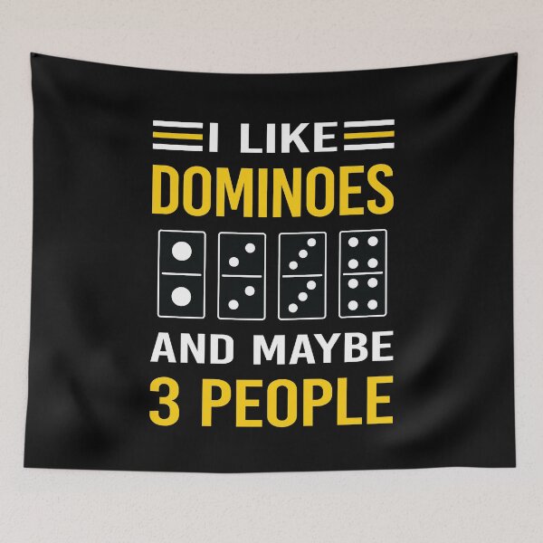 Item preview, I Like 3 People Dominoes designed and sold by xaviajames9.