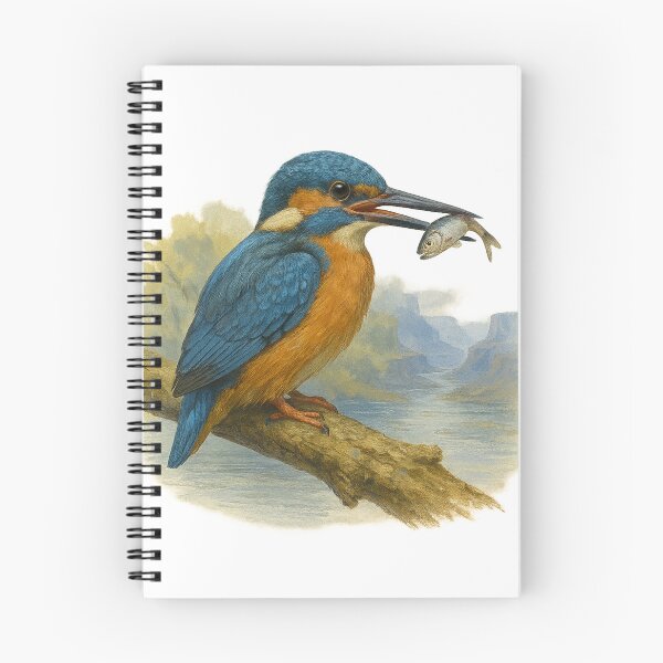 Item preview, Kingfisher on the river designed and sold by © Zenscape Studio 2025.