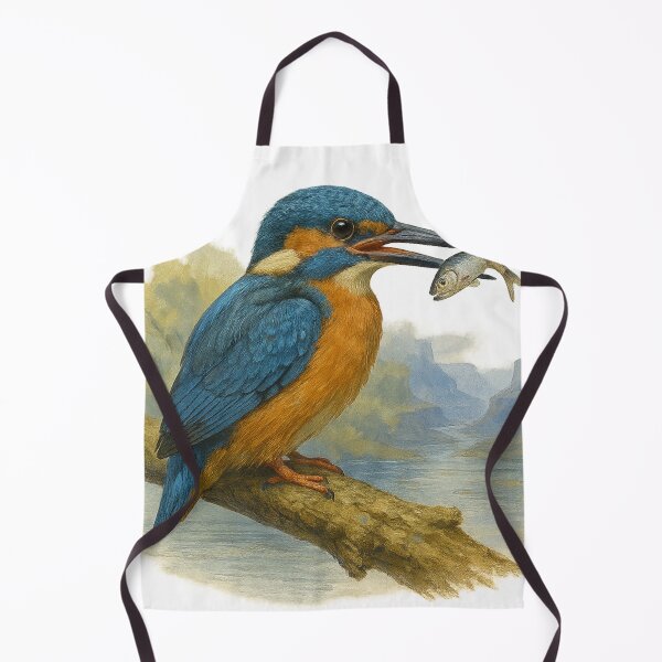 Item preview, Kingfisher on the river designed and sold by © Zenscape Studio 2025.