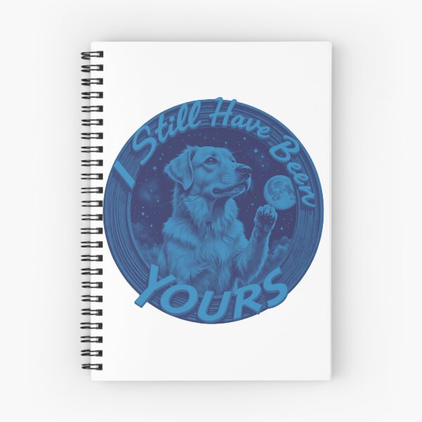 Item preview, Golden Retriever Under Moonlight With Loving Quote designed and sold by e-camelleone.