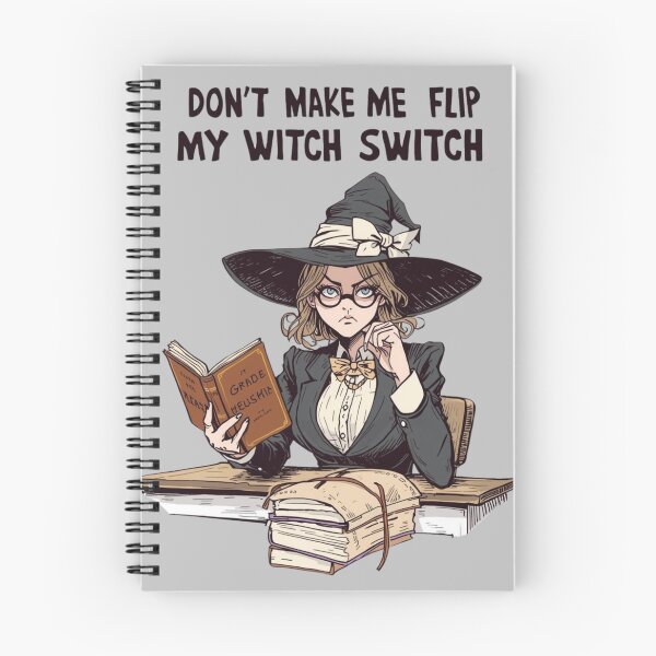 Item preview, Don’t Make Me Flip My Witch Switch – Halloween Teacher designed and sold by jelonkaa.
