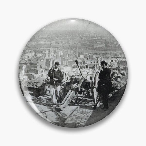 Artikelvorschau, Die Kanonen von Montmartre während der Pariser Kommune, 1871  entworfen und verkauft von fendl.