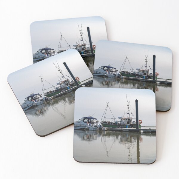 Item preview, Boats in the morning, Wells-Next-The-Harbour designed and sold by yackers1.