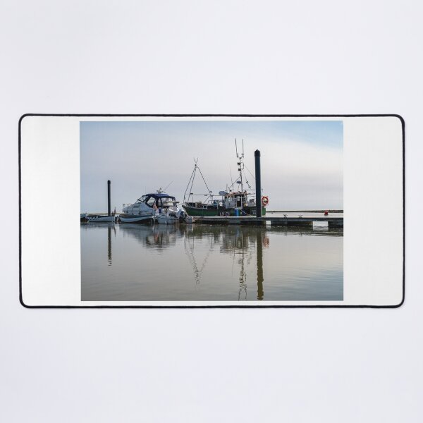 Item preview, Boats in the morning, Wells-Next-The-Harbour designed and sold by yackers1.