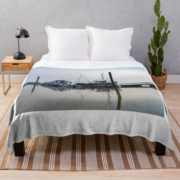 Item preview, Boats in the morning, Wells-Next-The-Harbour designed and sold by yackers1.