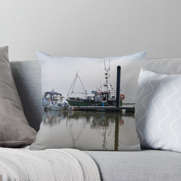 Item preview, Boats in the morning, Wells-Next-The-Harbour designed and sold by yackers1.