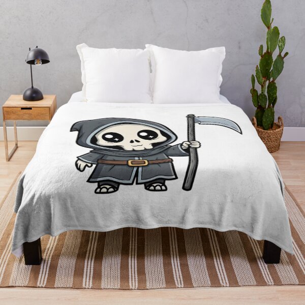 Item preview, Kawaii Grim Reaper designed and sold by Delamoon.