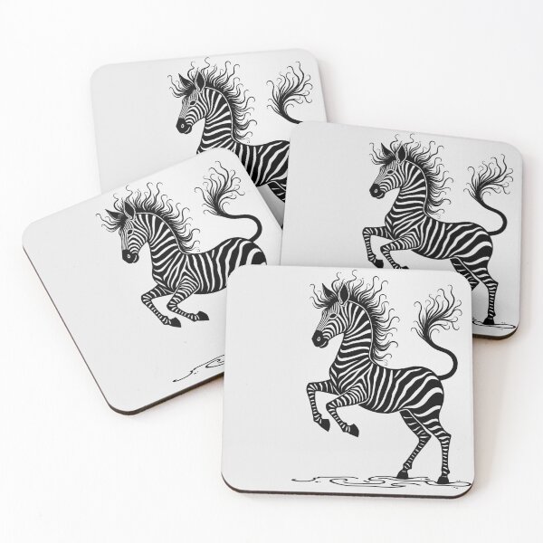 Item preview, Elegant Stylized Zebra designed and sold by All-Shopping.