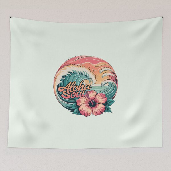 Item preview, Aloha Soul Surf Art designed and sold by VibrArtco.