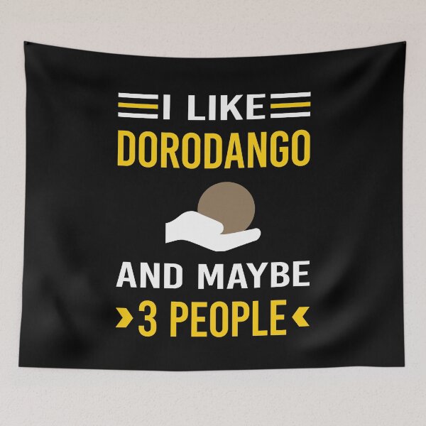 Item preview, I Like 3 People Dorodango Mud Ball Dango designed and sold by maymorto.