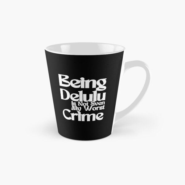 Item preview, Being Delulu (White Text) designed and sold by BLAAAAASK.
