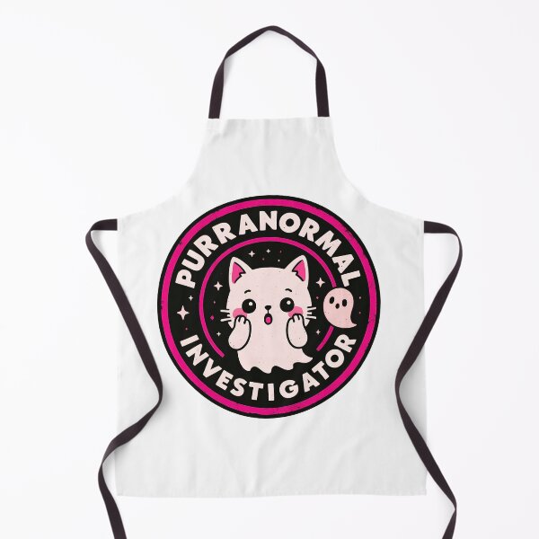 Item preview, Purranormal Investigator | Cute Kawaii Ghost Cat Funny Design (pink) designed and sold by OsasChild.