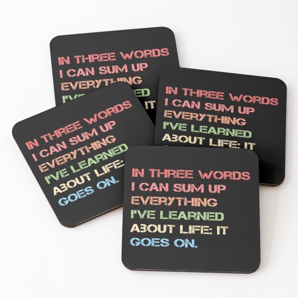 Item preview, It Goes On: A Life Lesson designed and sold by Apex Designs.