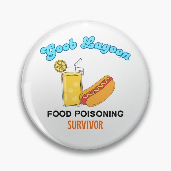 Item preview, Goob Lagoon Food Poisoning Survivor designed and sold by lyndseymakesstufflol.