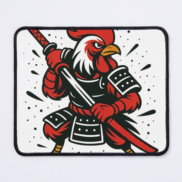 Item preview, Cowboy Rooster – Wild West Gamecock Design designed and sold by LunarBones.