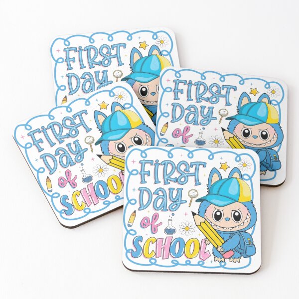 Item preview, First Day of School – Cute Monster Back to School Design designed and sold by MeowLoka ⭐⭐⭐⭐.