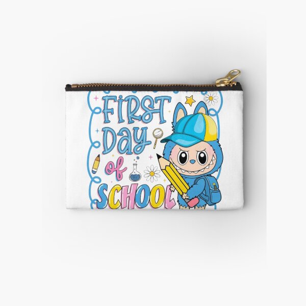 Item preview, First Day of School – Cute Monster Back to School Design designed and sold by MeowLoka ⭐⭐⭐⭐.