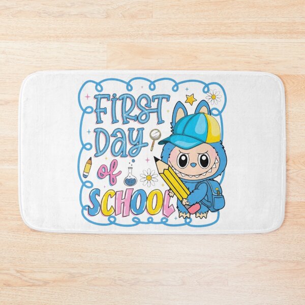 Item preview, First Day of School – Cute Monster Back to School Design designed and sold by MeowLoka ⭐⭐⭐⭐.