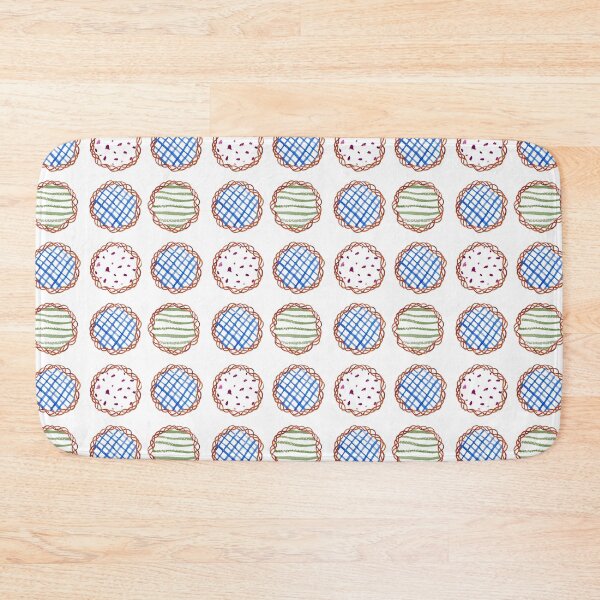 Item preview, Colorful geometric patterns featuring pie designs on a white background create a charming and playful visual for a kitchen or craft project designed and sold by chovhaniryna.