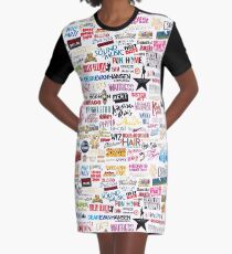 Musicals T-Shirt Kleid