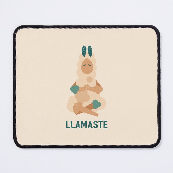 Item preview, Llamaste – Funny Yoga Llama Pun Design designed and sold by Lucy Cooper.