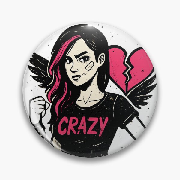 Item preview, Punk Heartbreaker – Bold Female Character Design designed and sold by LunarBones.