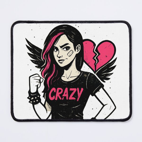 Item preview, Punk Heartbreaker – Bold Female Character Design designed and sold by LunarBones.