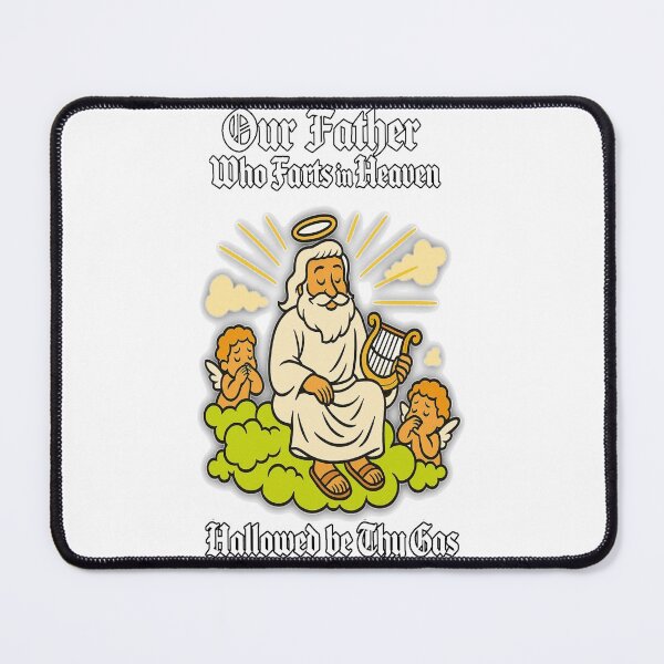 Item preview, Funny Dad Gift – Our Father Who Farts in Heaven Parody Hallowed Be Thy Gas Humour Design designed and sold by Rockbuster Merch.