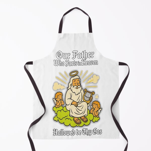 Item preview, Funny Dad Gift – Our Father Who Farts in Heaven Parody Hallowed Be Thy Gas Humour Design designed and sold by Rockbuster Merch.