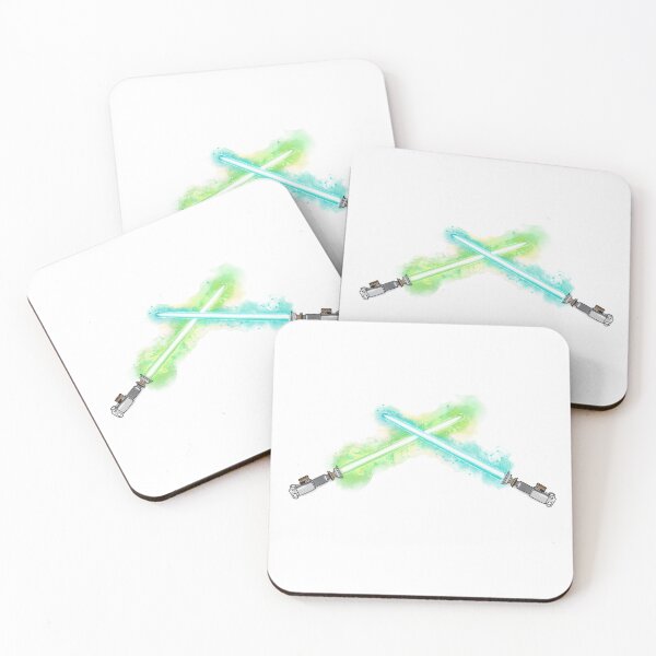 Item preview, Star Wars Lightsabers – Blue & Green Jedi Sabers Classic designed and sold by MelissaJamesIll.
