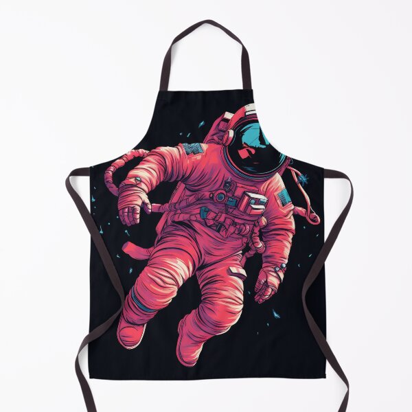 Item preview, Astronaut floating in air with black background designed and sold by anytka.