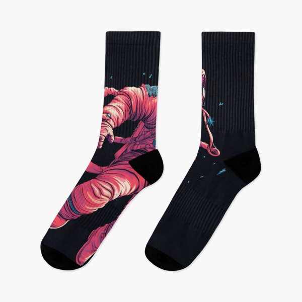 Item preview, Astronaut floating in air with black background designed and sold by anytka.