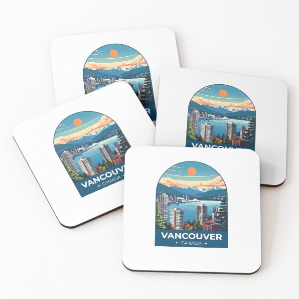Item preview, Vancouver Canada Travel Sticker designed and sold by TulipaGraphics.
