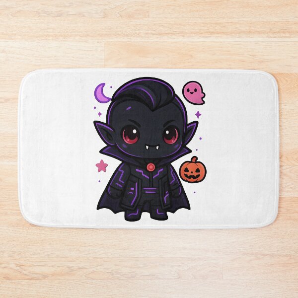 Item preview, Futuristic Black Chibi Vampire with Red Eyes designed and sold by OsasChild.