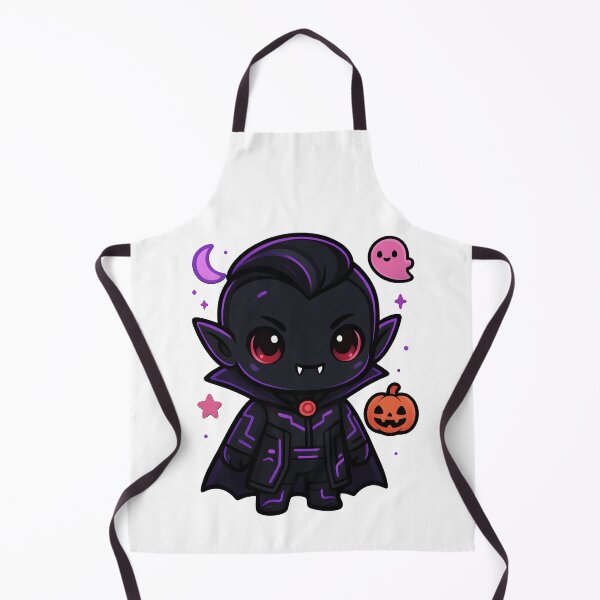 Item preview, Futuristic Black Chibi Vampire with Red Eyes designed and sold by OsasChild.
