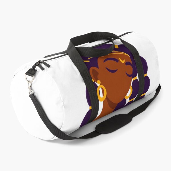 Item preview, Crescent Moon Goddess Black Woman | Minimalist Afrocentric Art designed and sold by OsasChild.
