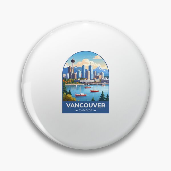 Item preview, Vancouver Canada Travel Sticker designed and sold by TulipaGraphics.