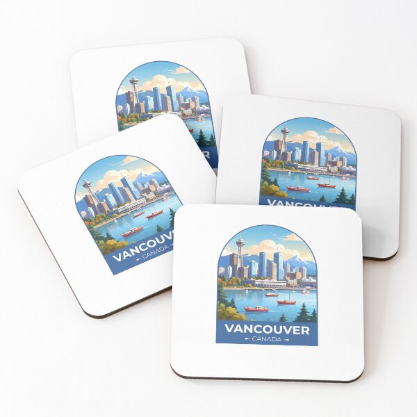 Item preview, Vancouver Canada Travel Sticker designed and sold by TulipaGraphics.