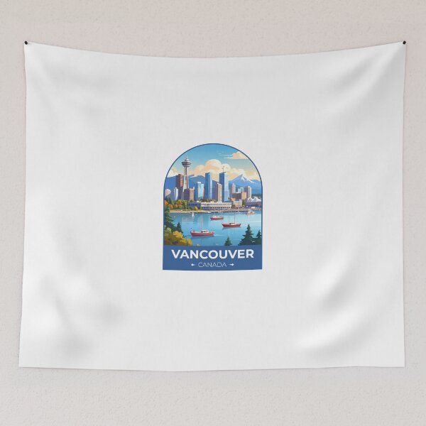 Item preview, Vancouver Canada Travel Sticker designed and sold by TulipaGraphics.
