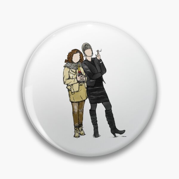 Item preview, Absolutely Fabulous – Edina & Patsy Sweetie Darling Comedy Icons designed and sold by MelissaJamesIll.