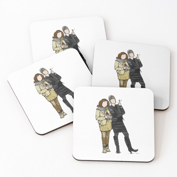 Item preview, Absolutely Fabulous – Edina & Patsy Sweetie Darling Comedy Icons designed and sold by MelissaJamesIll.