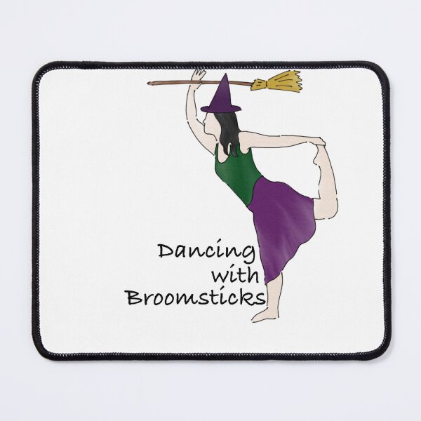 Item preview, Dancing with broomsticks designed and sold by Emily Bodden Art.