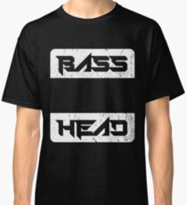Bass Head - EDM, Heavy Metal Classic T-Shirt