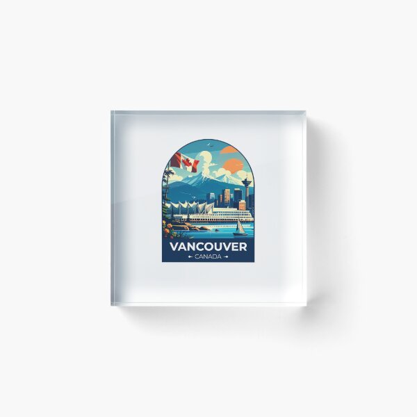Item preview, Vancouver Canada Travel Sticker designed and sold by TulipaGraphics.