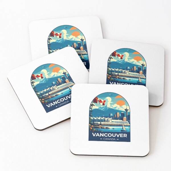 Item preview, Vancouver Canada Travel Sticker designed and sold by TulipaGraphics.